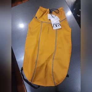 Zara dog rain coat